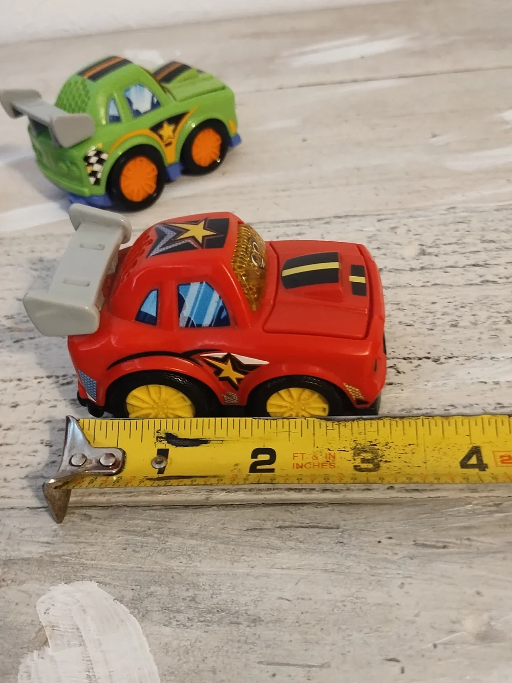 VTech Go Go Smart Wheels Revved Up Blue & Red Race Car Lot Of 3 very good